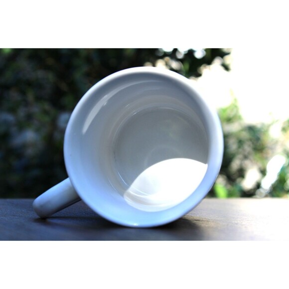 1986 Footprints in the Sand Mug Cup Vintage Collectible Religious - Picture 7 of 8